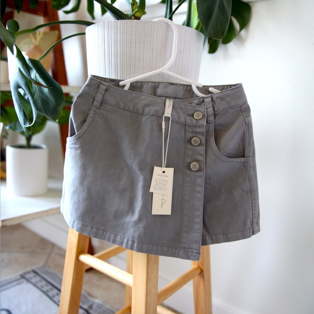 Rylee and Cru blue skort size 6/7 BNWT
